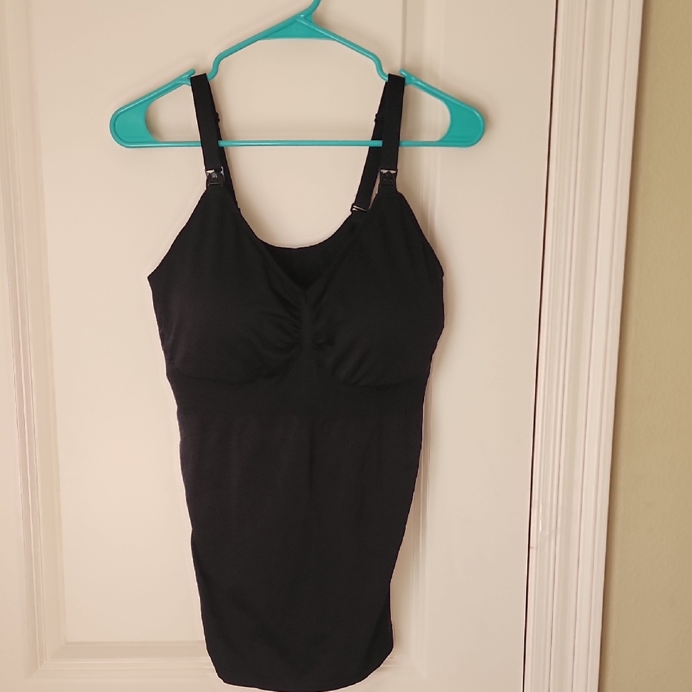 Momcozy Black Nursing Tank